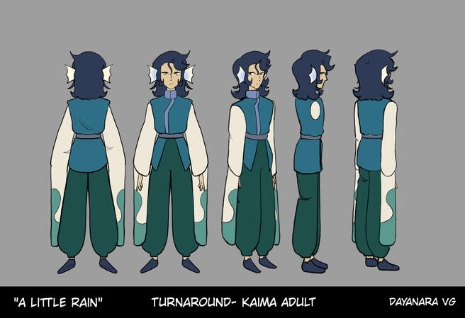 "A Little Rain"- Turnaround "Kaima Adult"