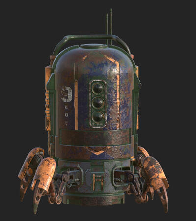 Bot 9- textureing