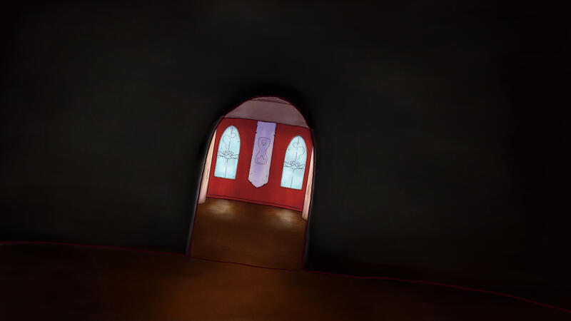 "Jesters Rose"- Dark Room BG